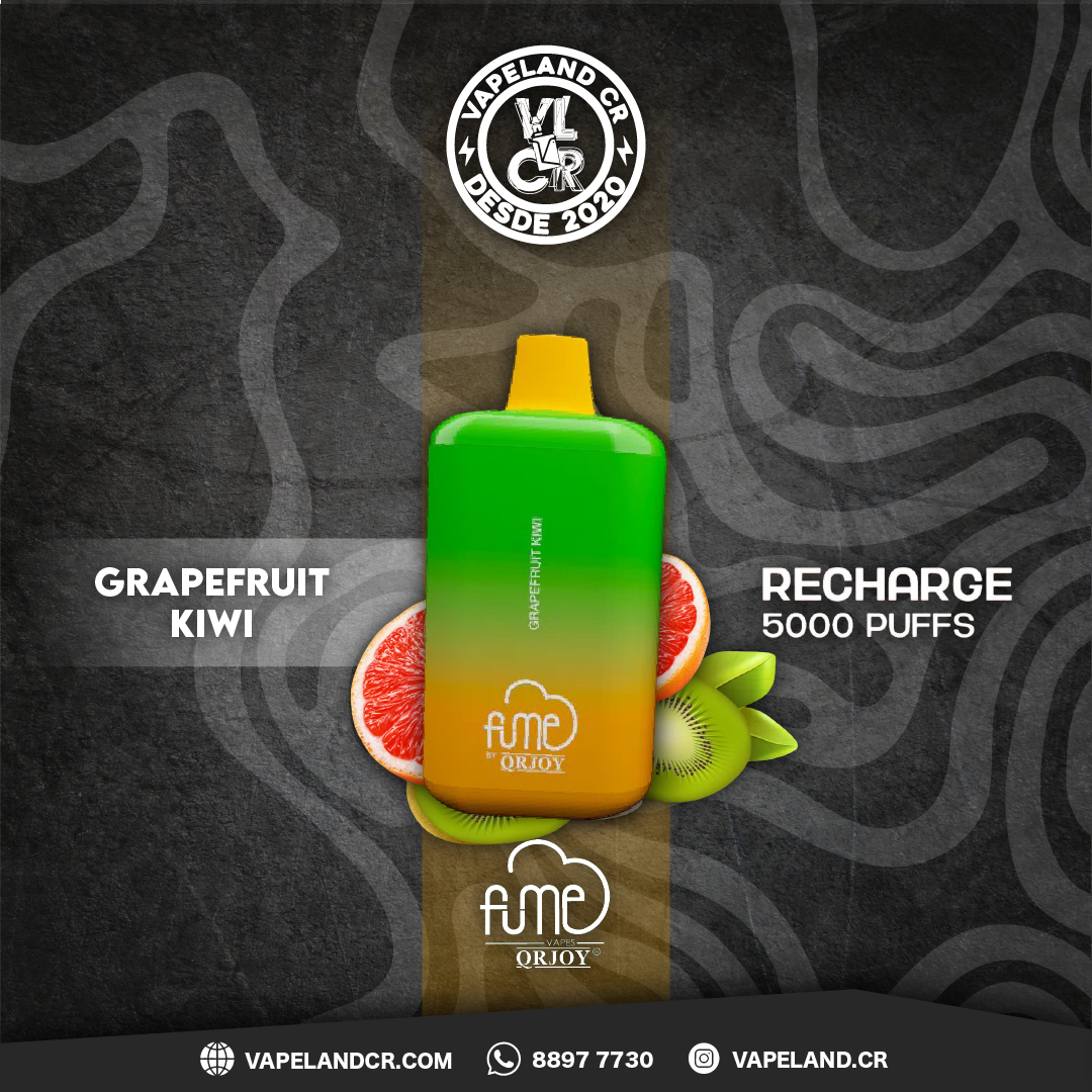 Fume Grapefruit Kiwi 5000 puffs.