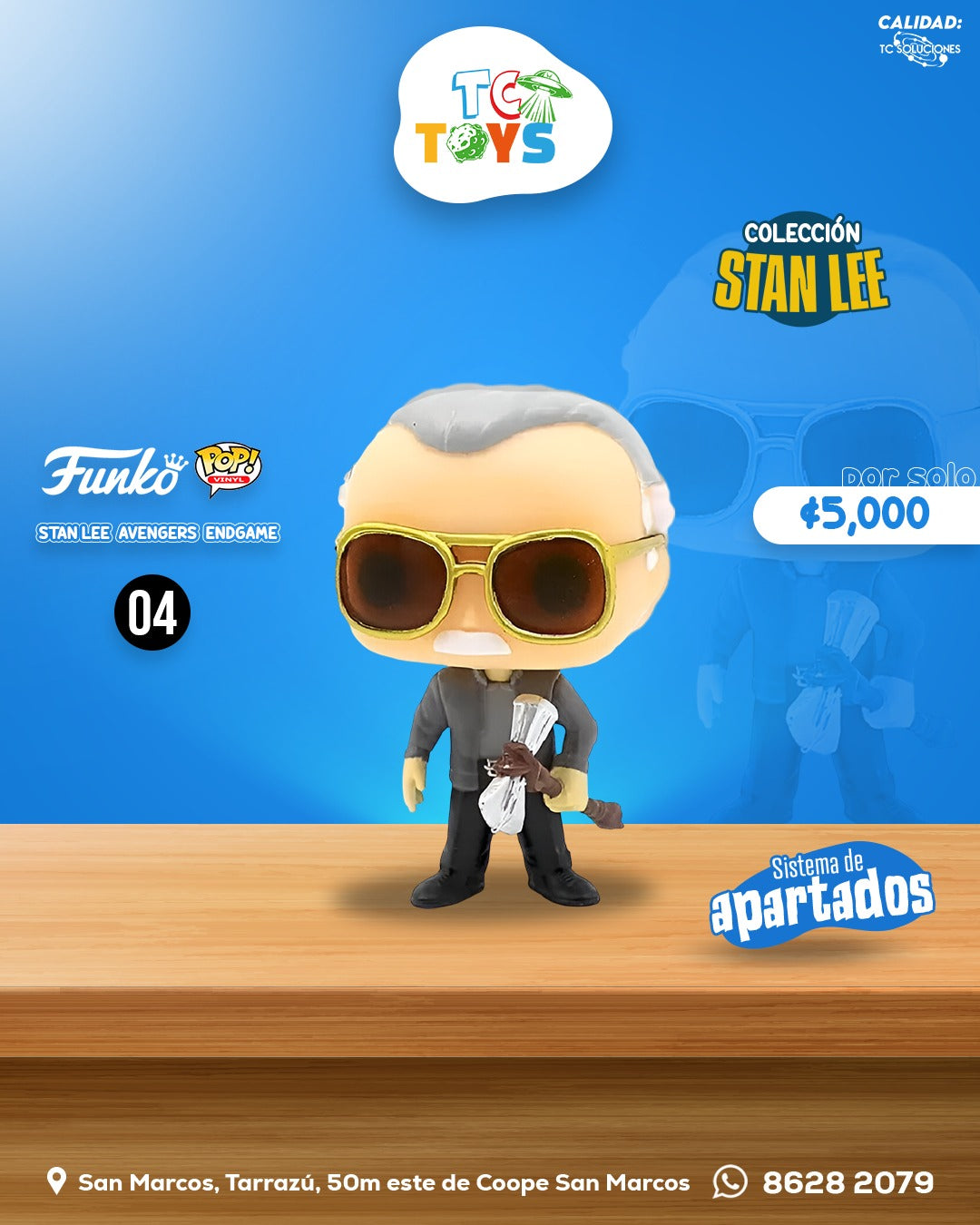 Funko Pop Avengers Endgame Stan Lee 04.