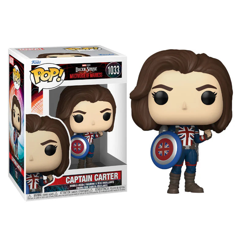 Funko Pop Doctor Strange Captain Carter 1033.