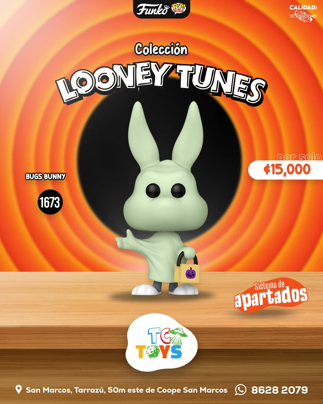 Funko Pop Looney Tunes Bugs Bunny 1673.
