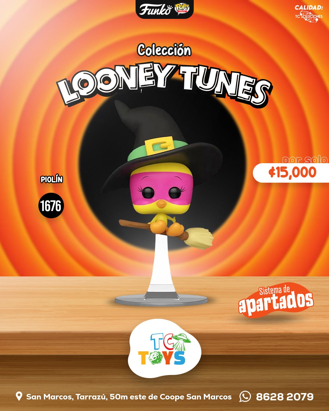 Funko Pop Looney Tunes Tweety 1676.
