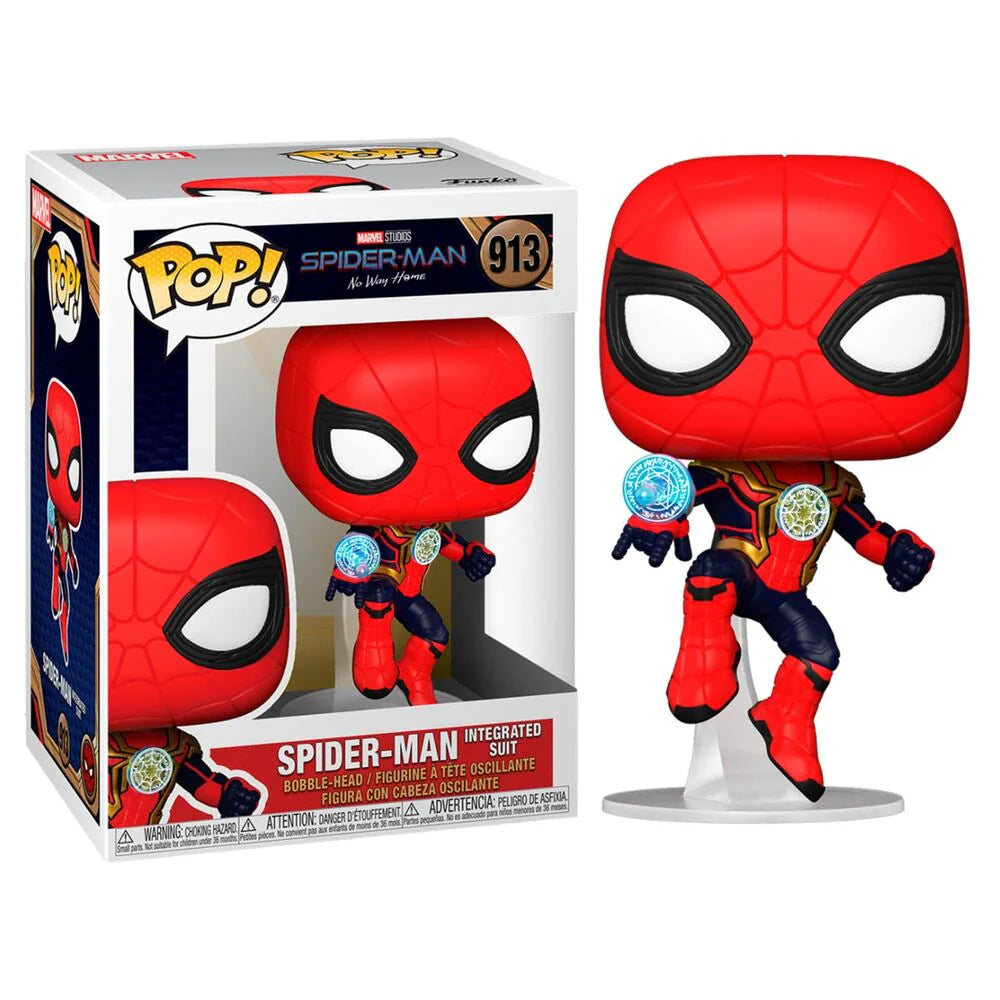Funko Pop Marvel Studios Spider-Man Integrated Suit 913.
