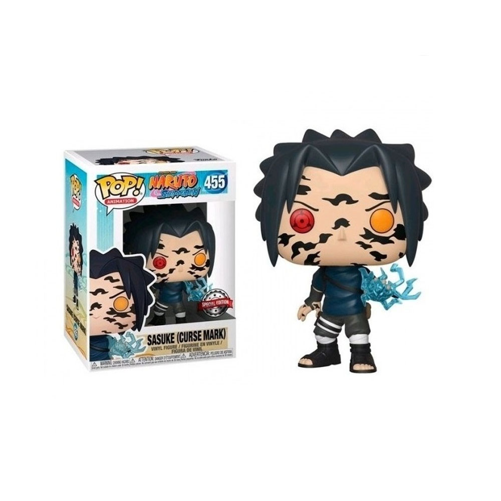 Funko Pop Naruto Shippuden Sasuke ( Curse Mark ) 455.