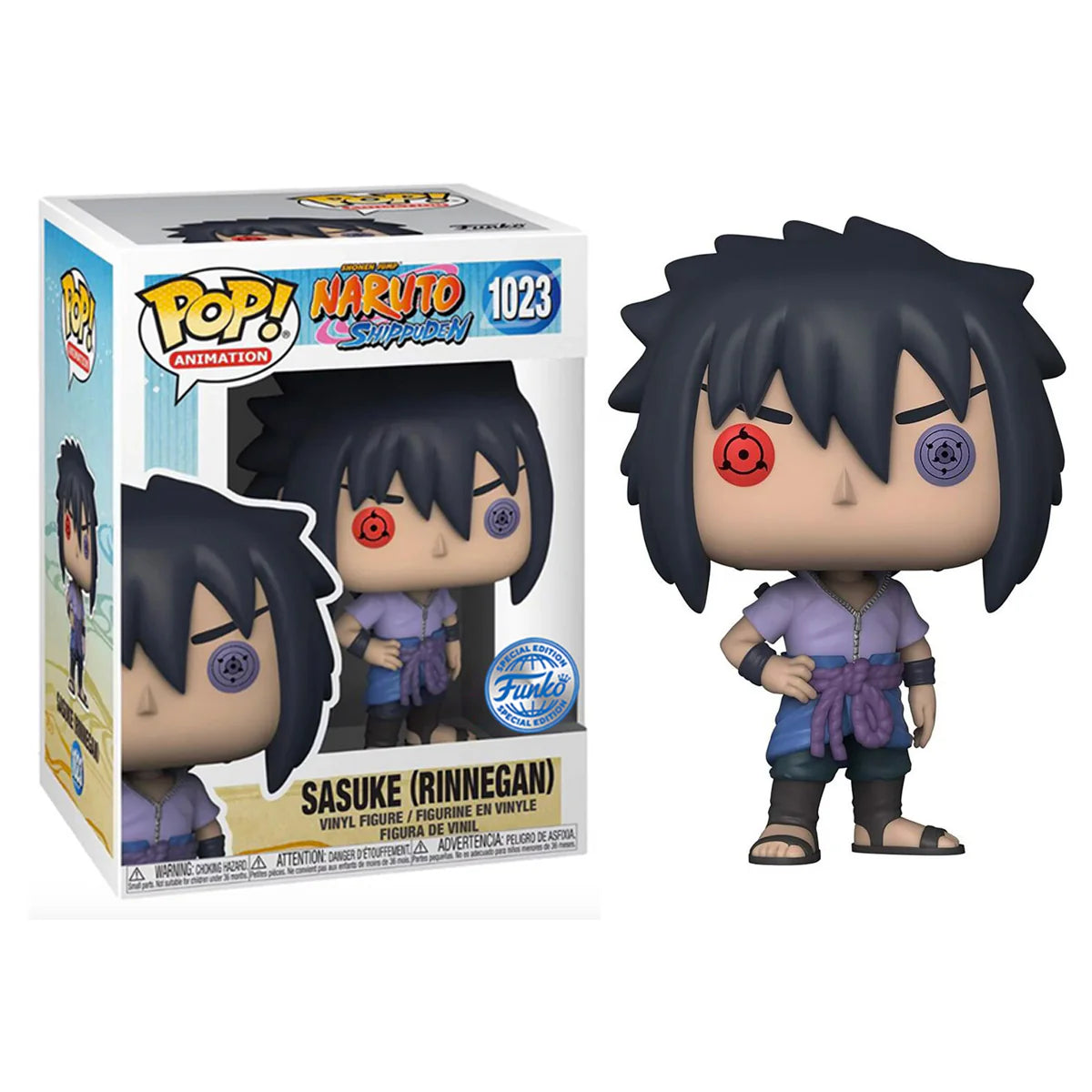 Funko Pop Naruto Shippuden Sasuke ( Rinnegan ) 1023.