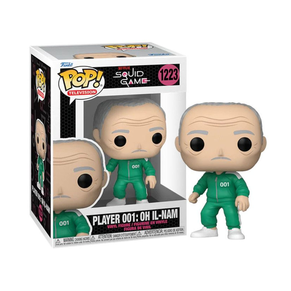 Funko Pop Squid Game Player 001: Oh Il-Nam 1223.