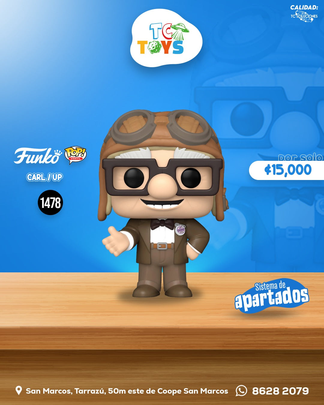 Funko Pop Up Carl 1478.
