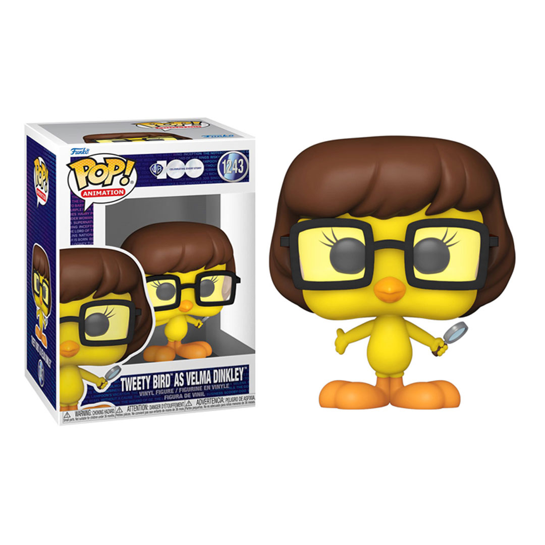 Funko Pop WB 100 Tweety Bird As Velma Dinkley 1243.