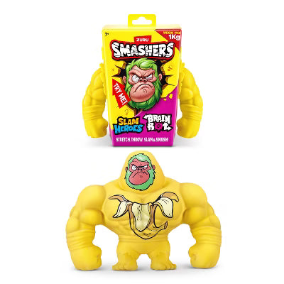 Zuru Smashers Slam Heroes Brain Rot Chimpanzini Bananini.
