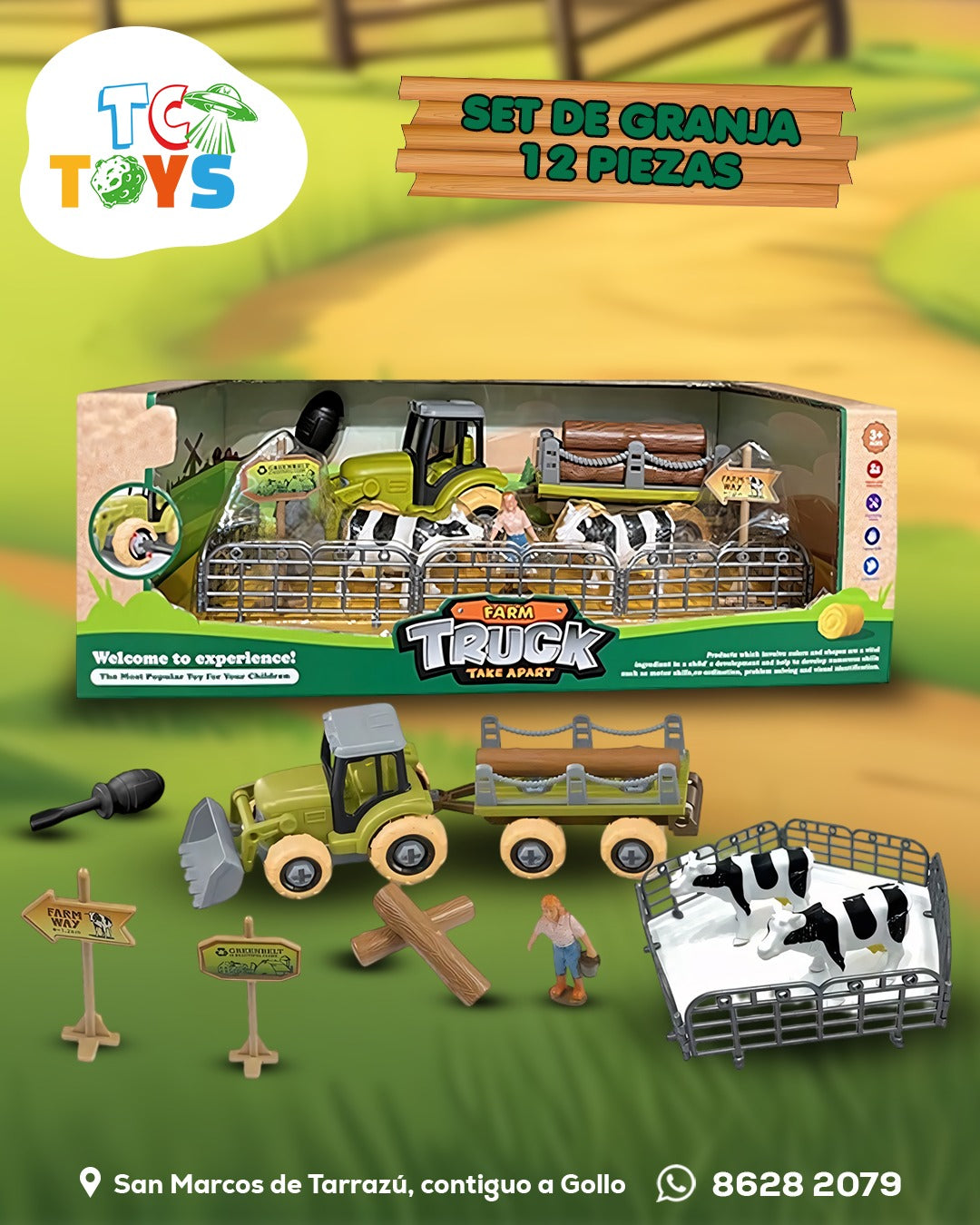 Granja J&P Farm Truck Take Apart.