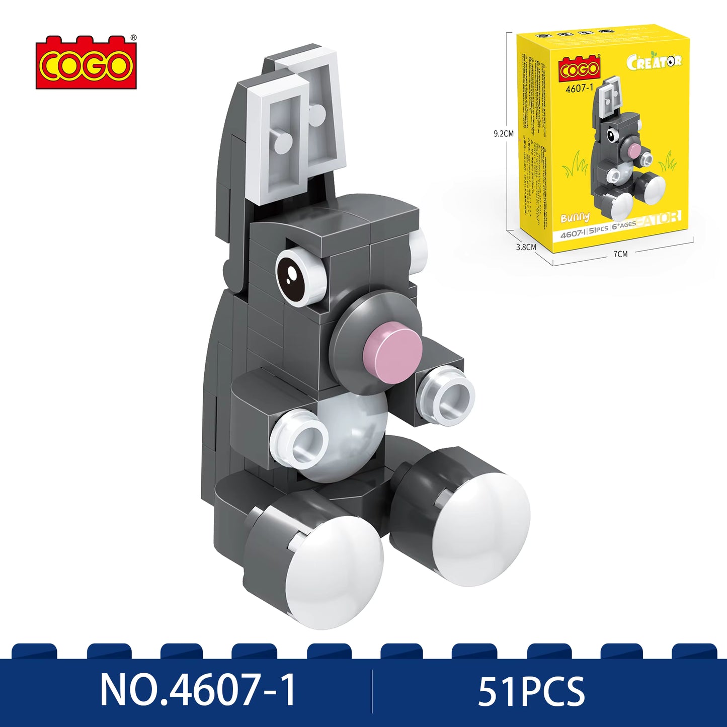 Lego COGO Bunny 4607-1.