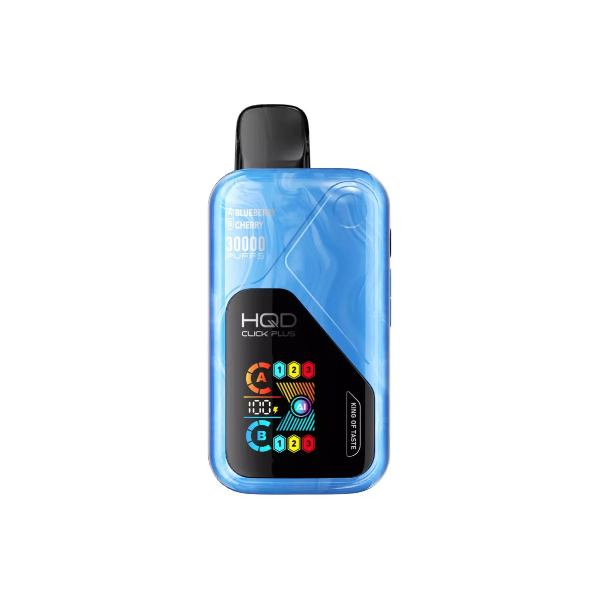HQD Click Plus Blueberry Cherry 30000 puffs.