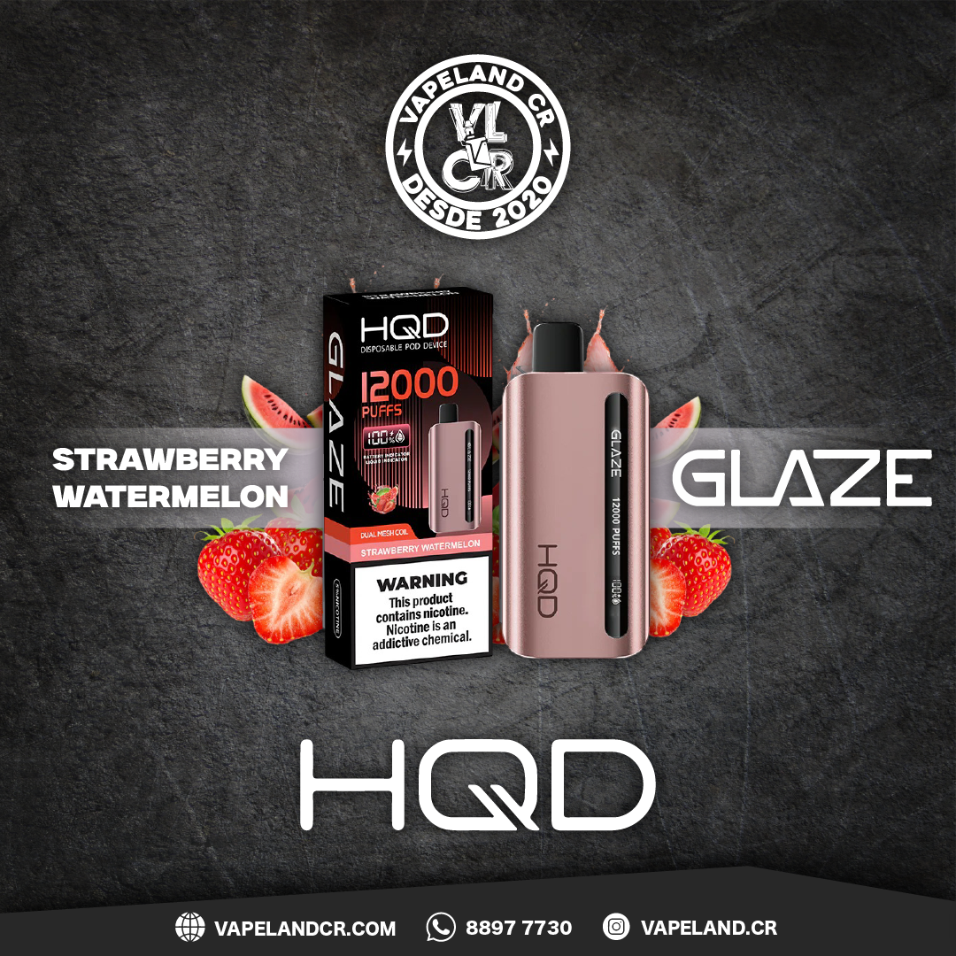 HQD Strawberry Watermelon 12000 puffs.