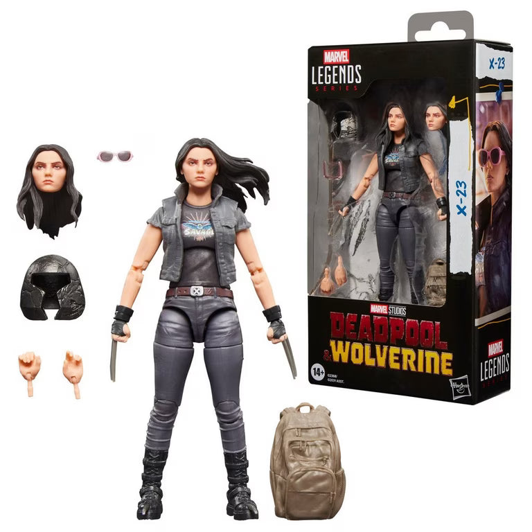 Figura Marvel Legends Series X-23 Deadpool & Wolverine Hasbro.