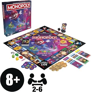 Hasbro Monopoly Super Mario Galaxy La Película.
