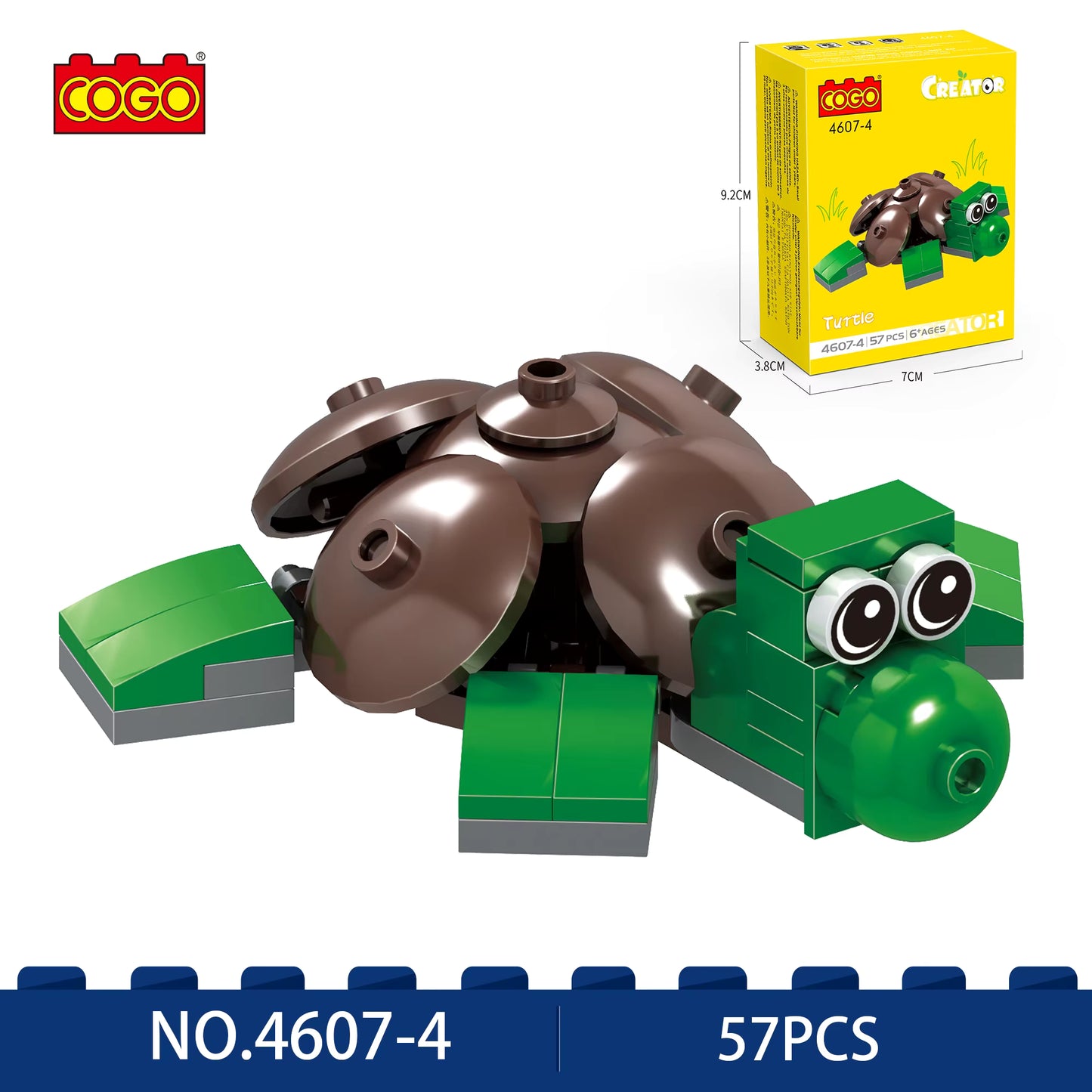Lego COGO Turtle 4607-4.