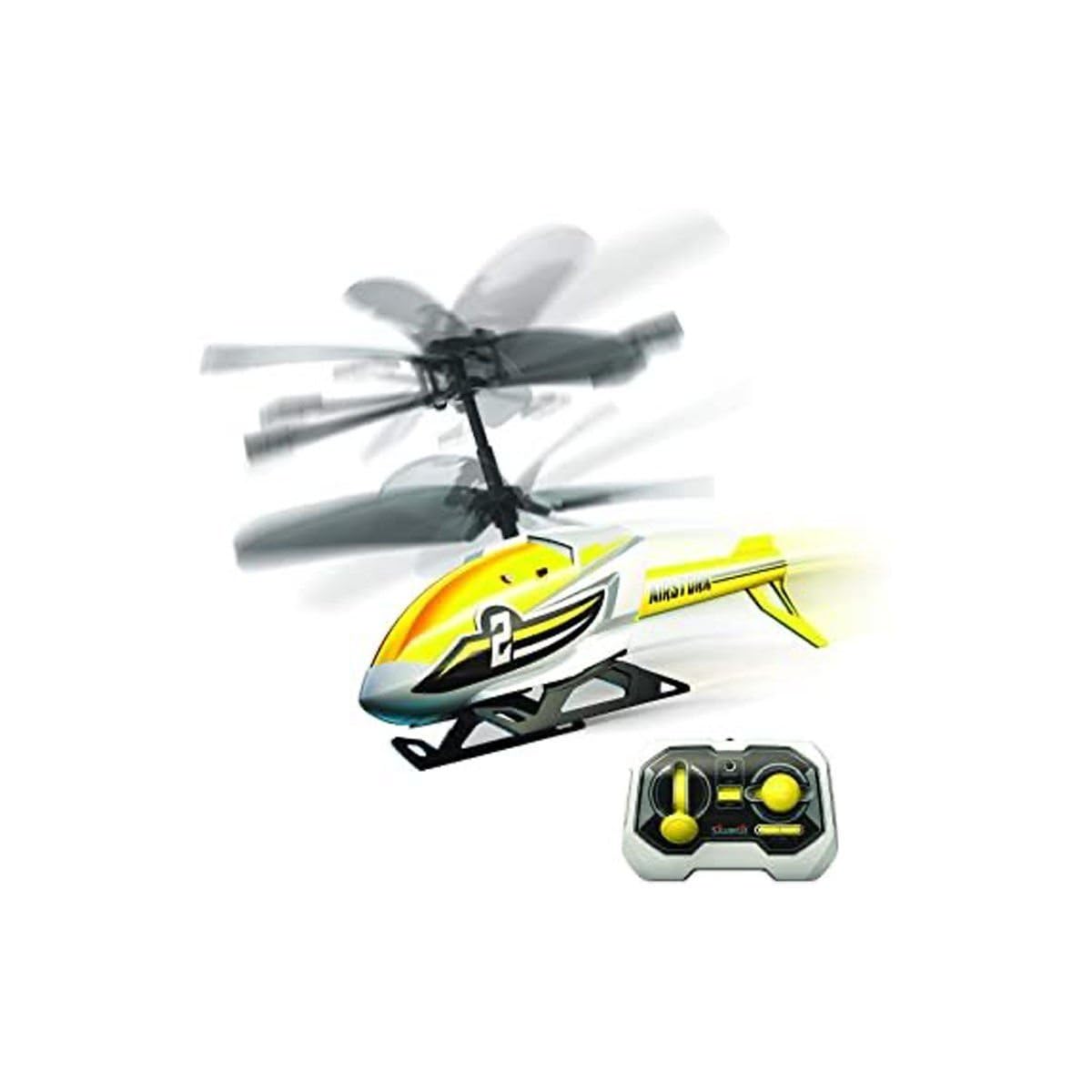 Helicóptero a Control Remoto Air Stork Amarillo Silverlit.