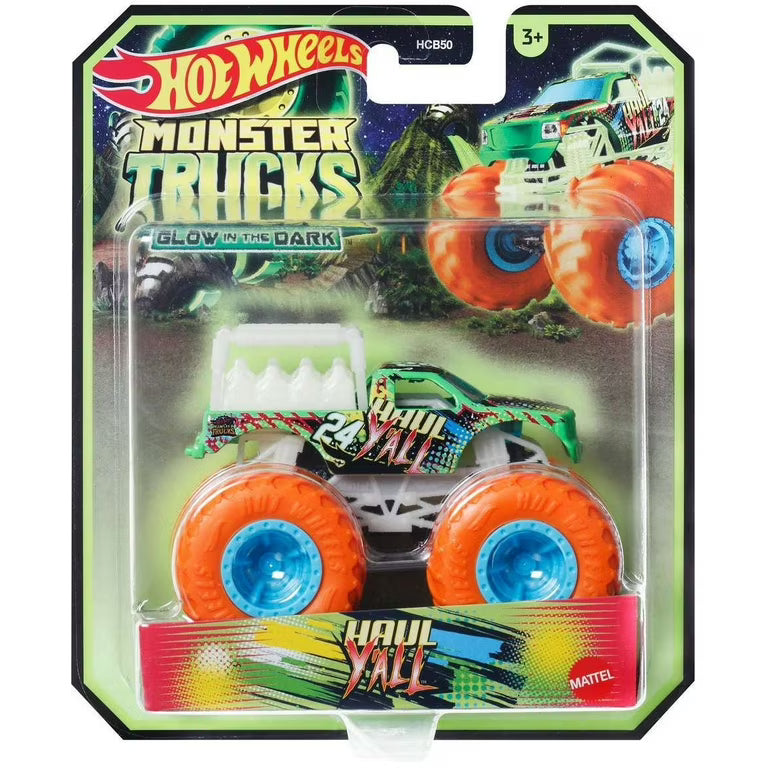 Hot Wheels Monster Trucks Glow In The Dark Haul Yall.