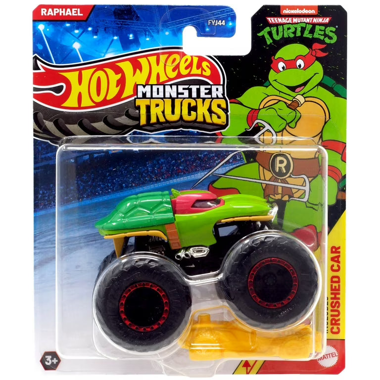 Hot Wheels Monster Trucks Mutant Ninja Turtles Raphael.