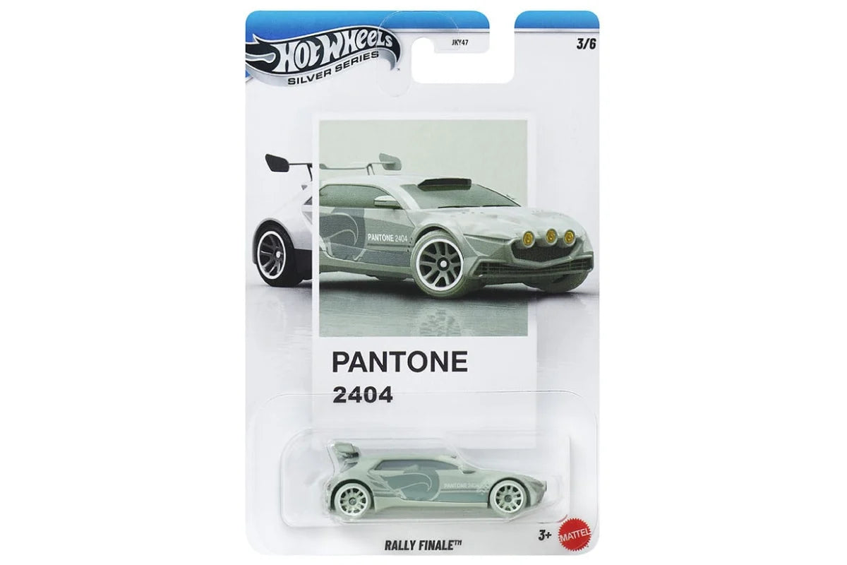 Hot WHeels Silver Series Pantone 2404 Rally Finale.