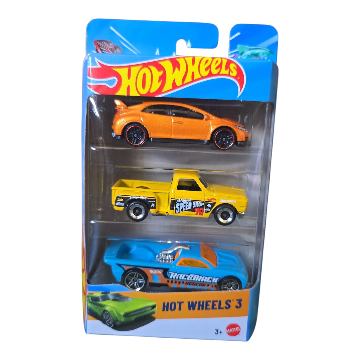 Hot Wheels 3 Pack.