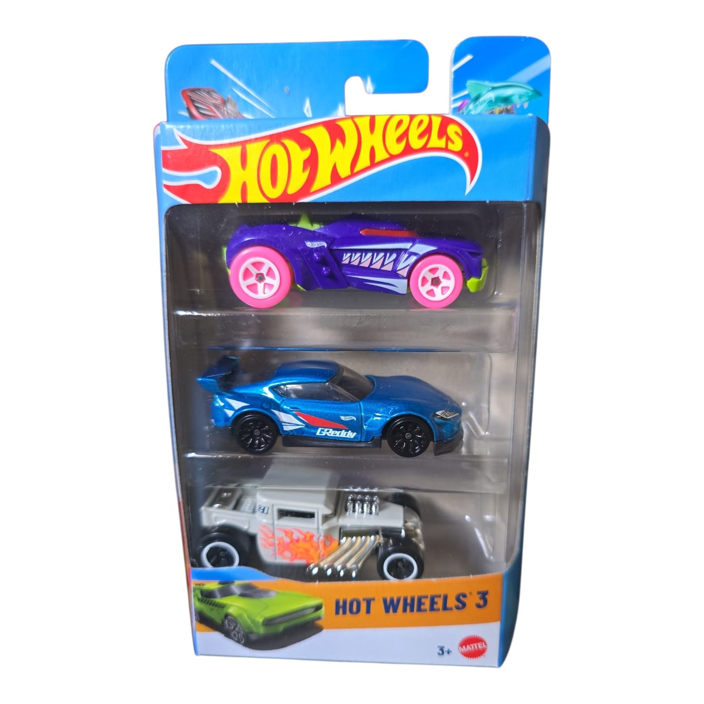 Hot Wheels 3 Pack.