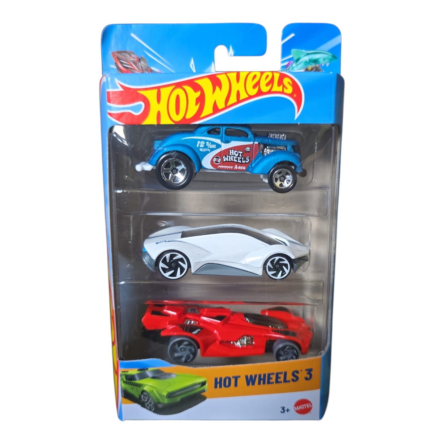 Hot Wheels 3 Pack.