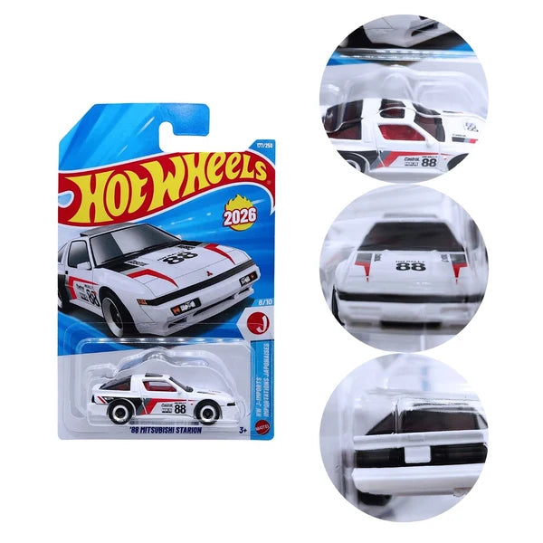 Hot Wheels 88 Mitsubishi Starion Blanco.