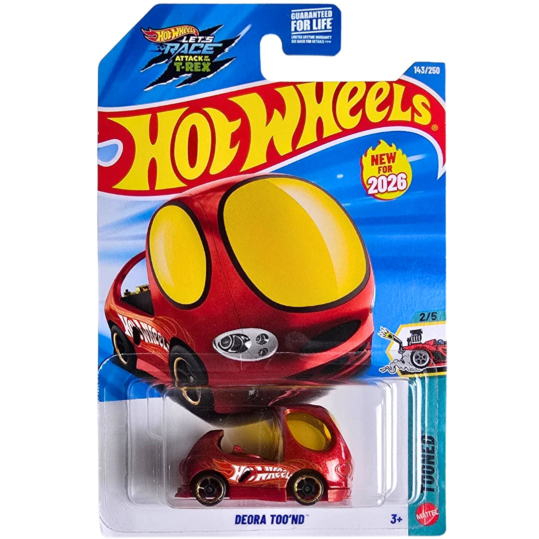 Hot Wheels Deora Too´Nd Rojo.