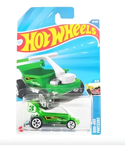 Hot Wheels Draggin Wagon/Remorque Verde.