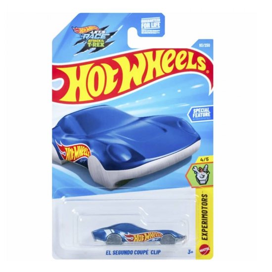 Hot Wheels El Segundo Coupé Clip / A Attache Azul.