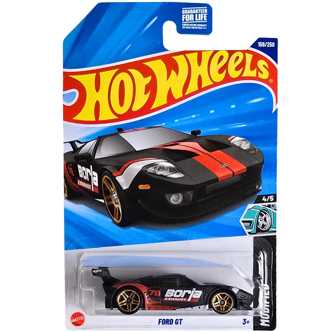 Hot Wheels Ford GT Negro.