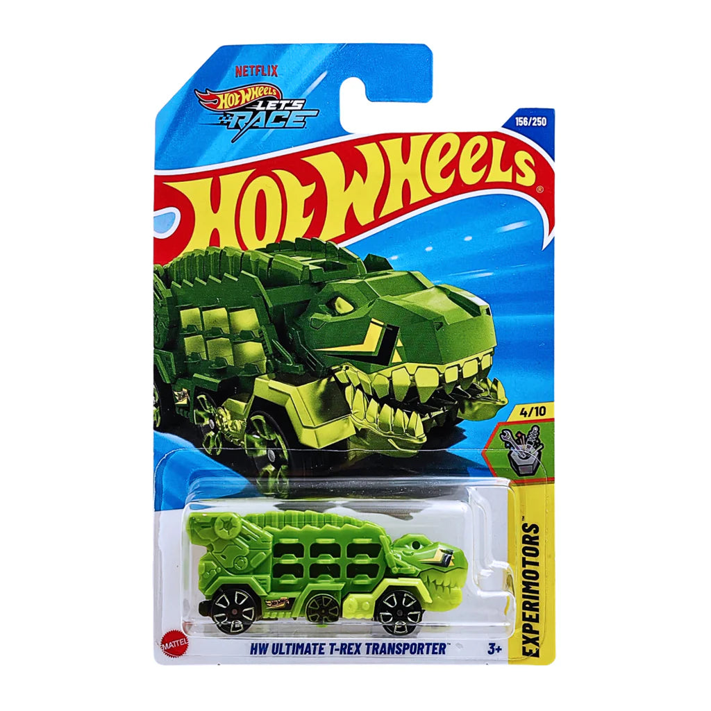 Hot Wheels HW Ultimate T-Rex Transporter.