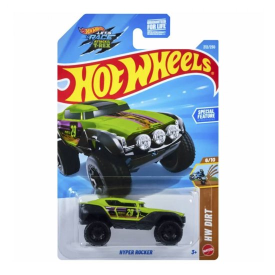 Hot Wheels Hyper Rocker Verde.