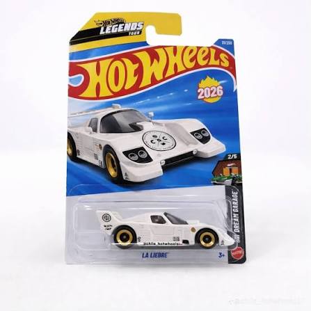Hot Wheels La Liebre Blanco.
