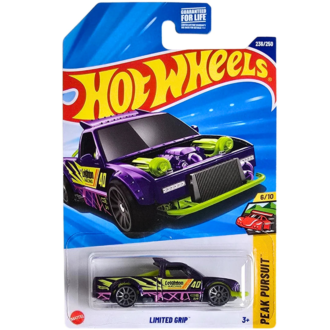 Hot Wheels Limited Grip Morado.