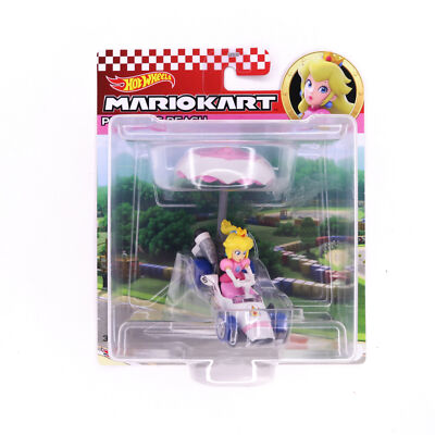 Hot Wheels Mario Kart Princess Peach B-Dasher Peach Parasol.