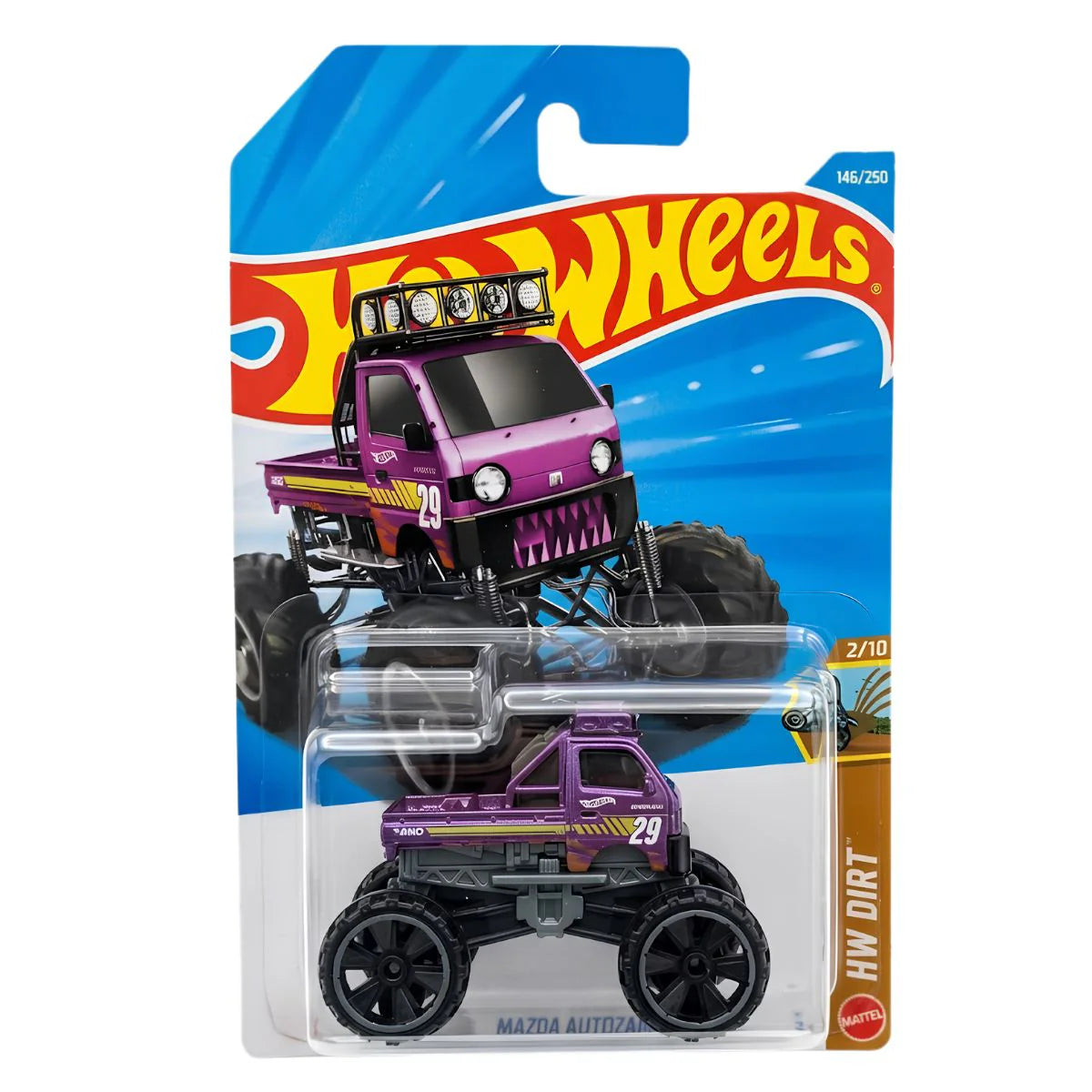 Hot Wheels Mazda Autozam Morado.