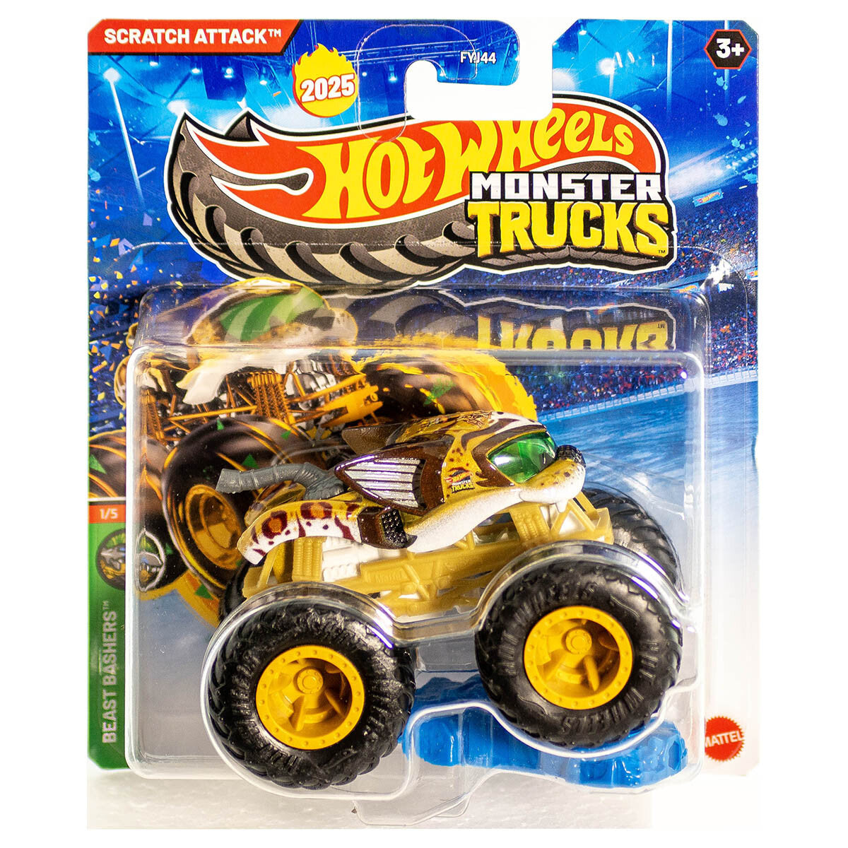 Hot Wheels Monster Trucks Scratch Attack.