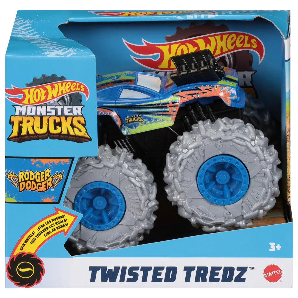 Hot Wheels Monster Trucks Twisted Tredz Rodger Dodger.