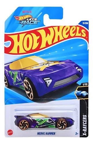 Hot Wheels Nerve Hammer Morado.