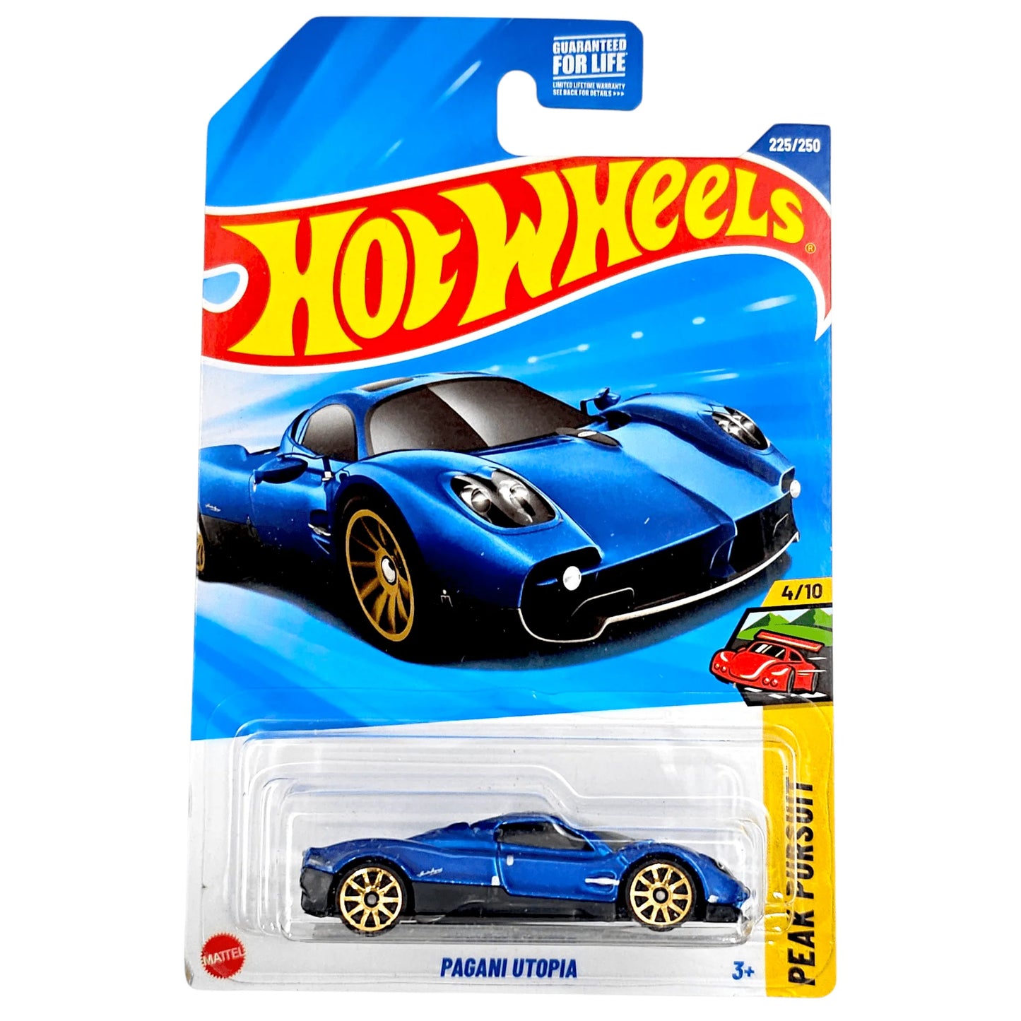 Hot Wheels Pagani Utopia Azul.
