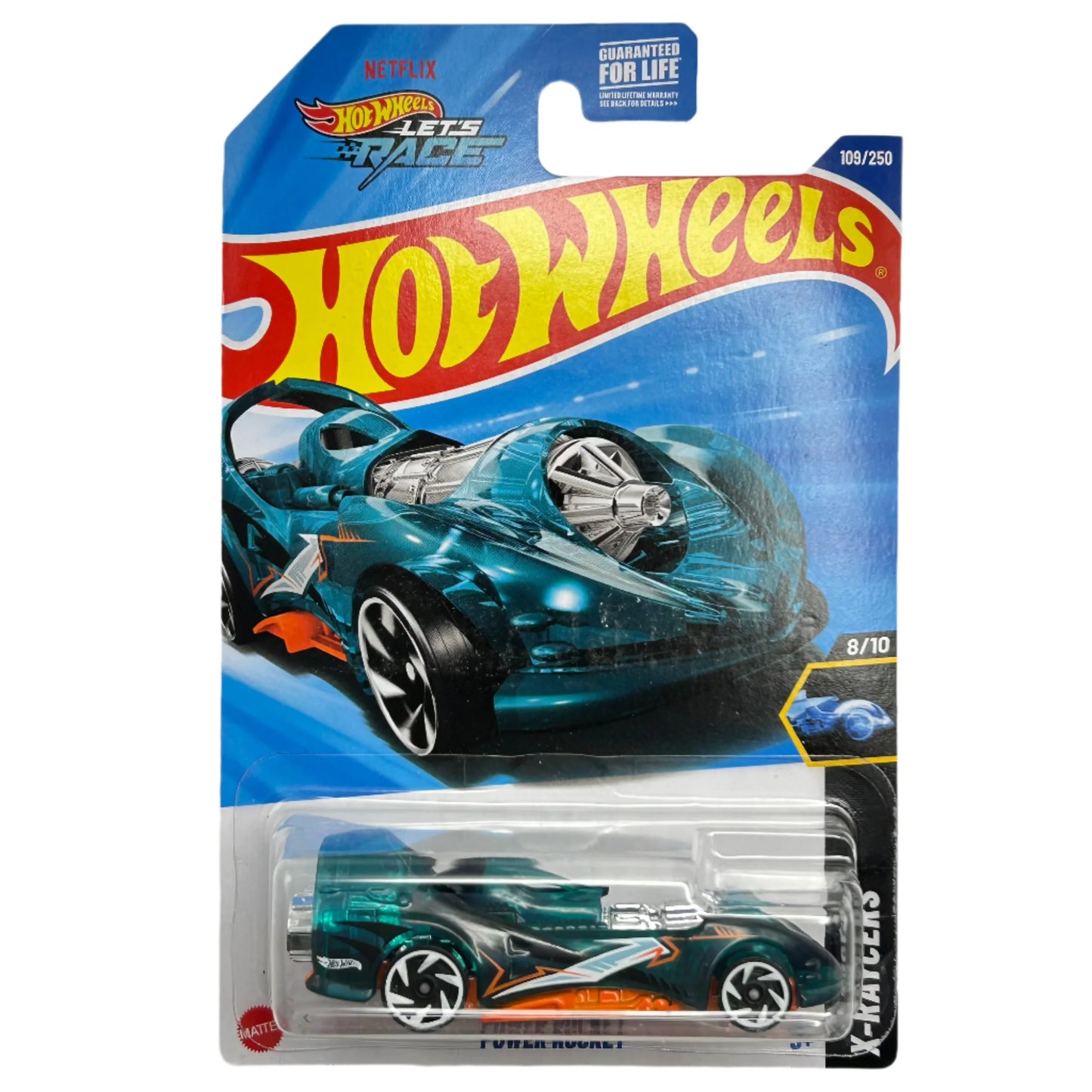 Hot Wheels Power Rocket Celeste.