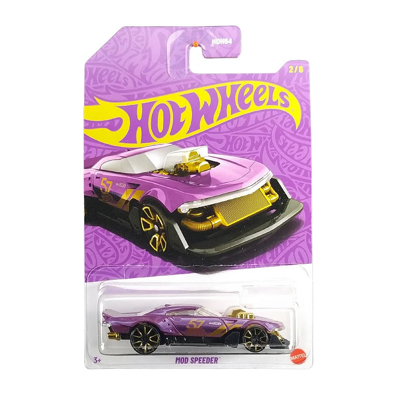 Hot Wheels Premium Mod Speeder Morado.