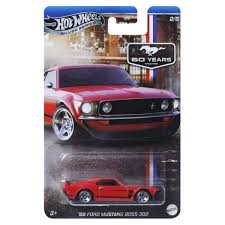 Hot Wheels Premium Silver Series 69 Ford Mustang Boss 302.