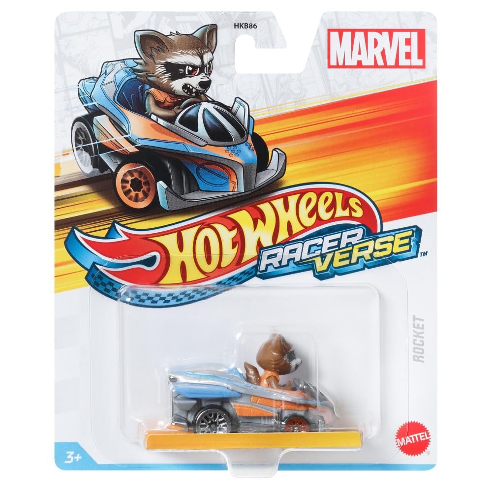 Hot Wheels Racer Verse Marvel Rocket.