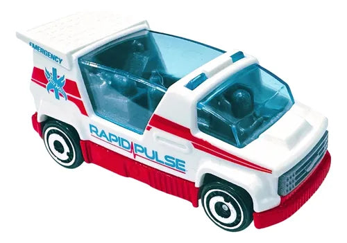 Hot Wheels Rapid Pulse Blanco.