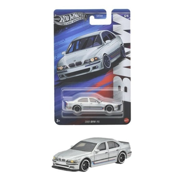 Hot Wheels Silver Series 2001 BMW M5.