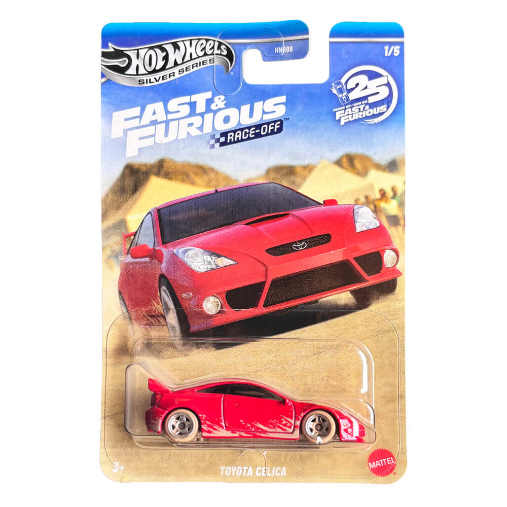 Hot Wheels Silver Series Rápidos y Furiosos Race-Off Toyota Celica.