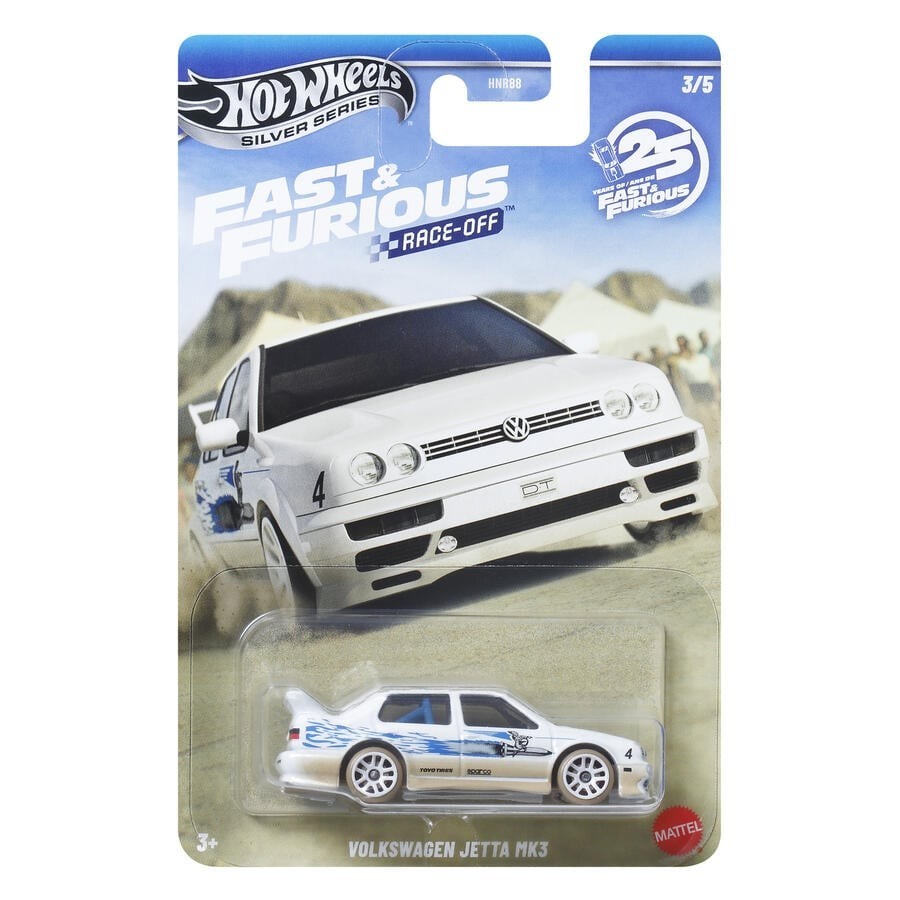 Hot Wheels Silver Series Rápidos y Furiosos Race-Off Volkswagen Jetta MK3.
