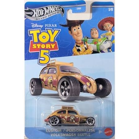 Hot Wheels Silver Series Toy Story 5 Custom / Personnalisé Volkswagen Beetle.